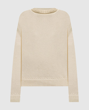 Jil Sander Желтый свитер из шерсти и кашемира J02GP0277J14860