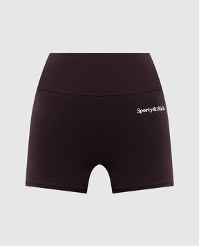 Sporty & Rich Коричневые шорты Serif SH058711300BR29