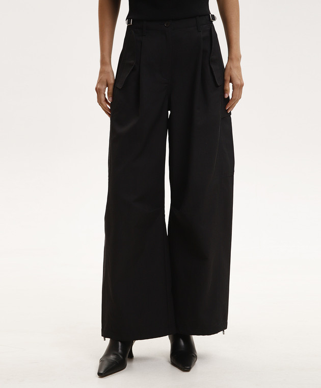 3.1 Phillip Lim Чорні штани карго P26151414UCV зображення 3