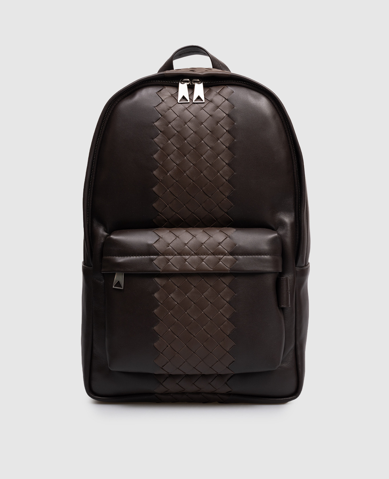 

Коричневый кожаный рюкзак Intrecciato, Рюкзаки