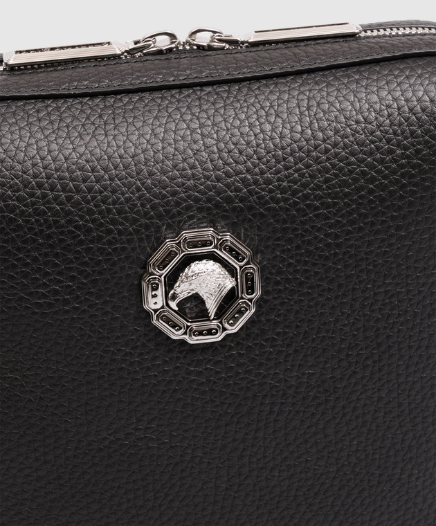 Stefano Ricci Чорна шкіряна сумка ND155GTPVD зображення 4