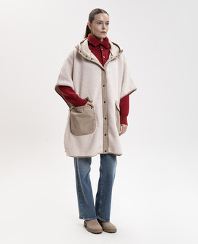 Woolrich Бежевий кейп CFWWTS2002FRUT5521