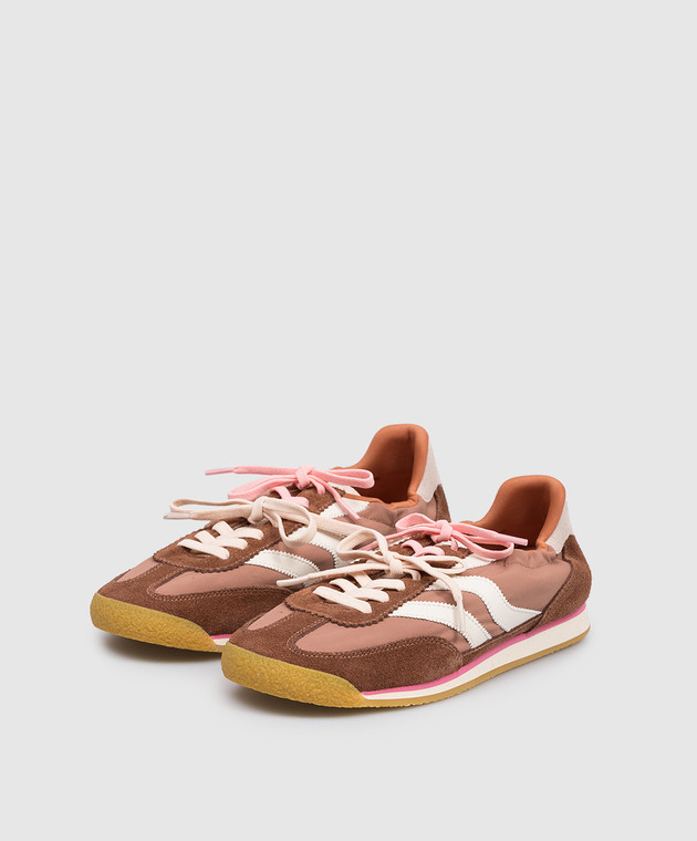 Maripe Коричневые комбинированные кроссовки PURE PURE изображение 2