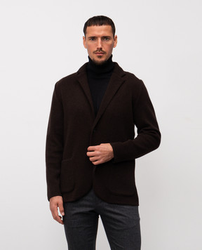 Cashmere&Whiskey Коричневый кардиган из кашемира MU9471312341R
