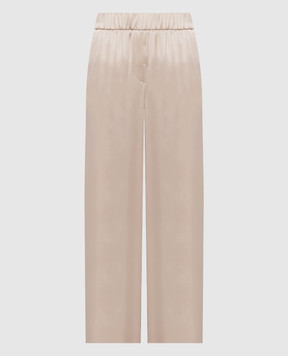 Peserico Бежеві штани прямого крою A0412406638