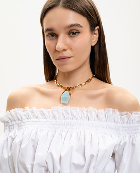 La DoubleJ Золотистий ланцюжок Portal з позолотою NEC0021BRA003AMZ01