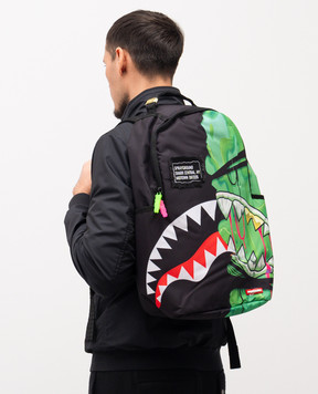 Sprayground Дитячий чорний рюкзак ZOMBIE OOZE SHARK CENTRAL 910B8241NSZ