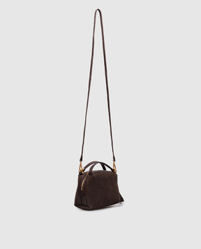 Gianni Chiarini Коричнева замшева сумка Alifa BS8625CMSTEMU