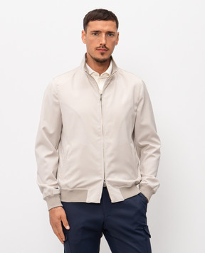 Enrico Mandelli Бежева куртка з вовни 3T501B4531