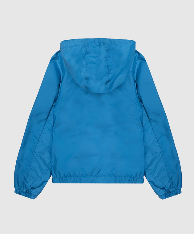 Moncler ENFANT Детская синяя куртка L19541A0008653A5E изображение 2