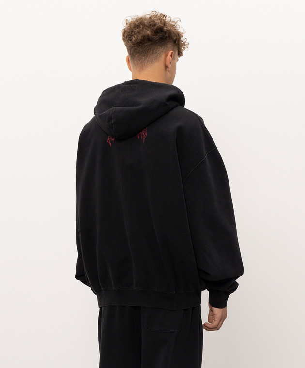 Vetements Черная спортивная куртка MH27ZU208Bm изображение 4