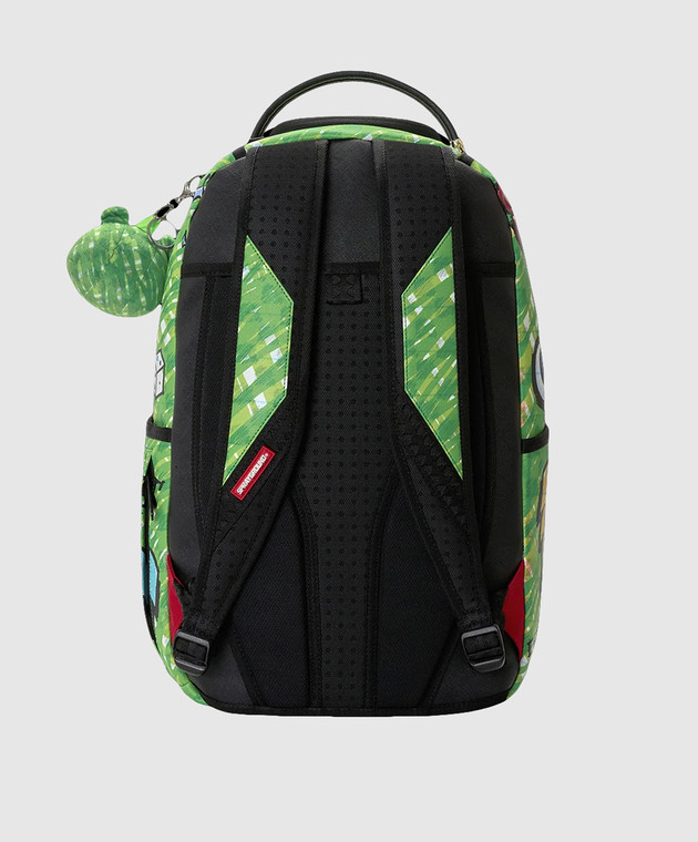 Sprayground Дитячий зелений рюкзак Moneybear Chomp & Keychain 910B8670NSZ зображення 3