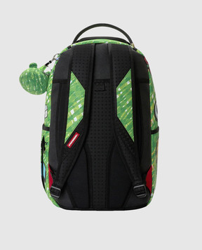 Sprayground Дитячий зелений рюкзак Moneybear Chomp & Keychain 910B8670NSZ