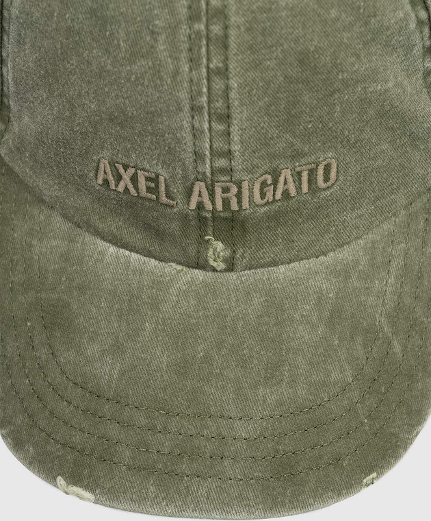 Axel Arigato Зелена кепка з вишивкою логотипа X3959003 зображення 4