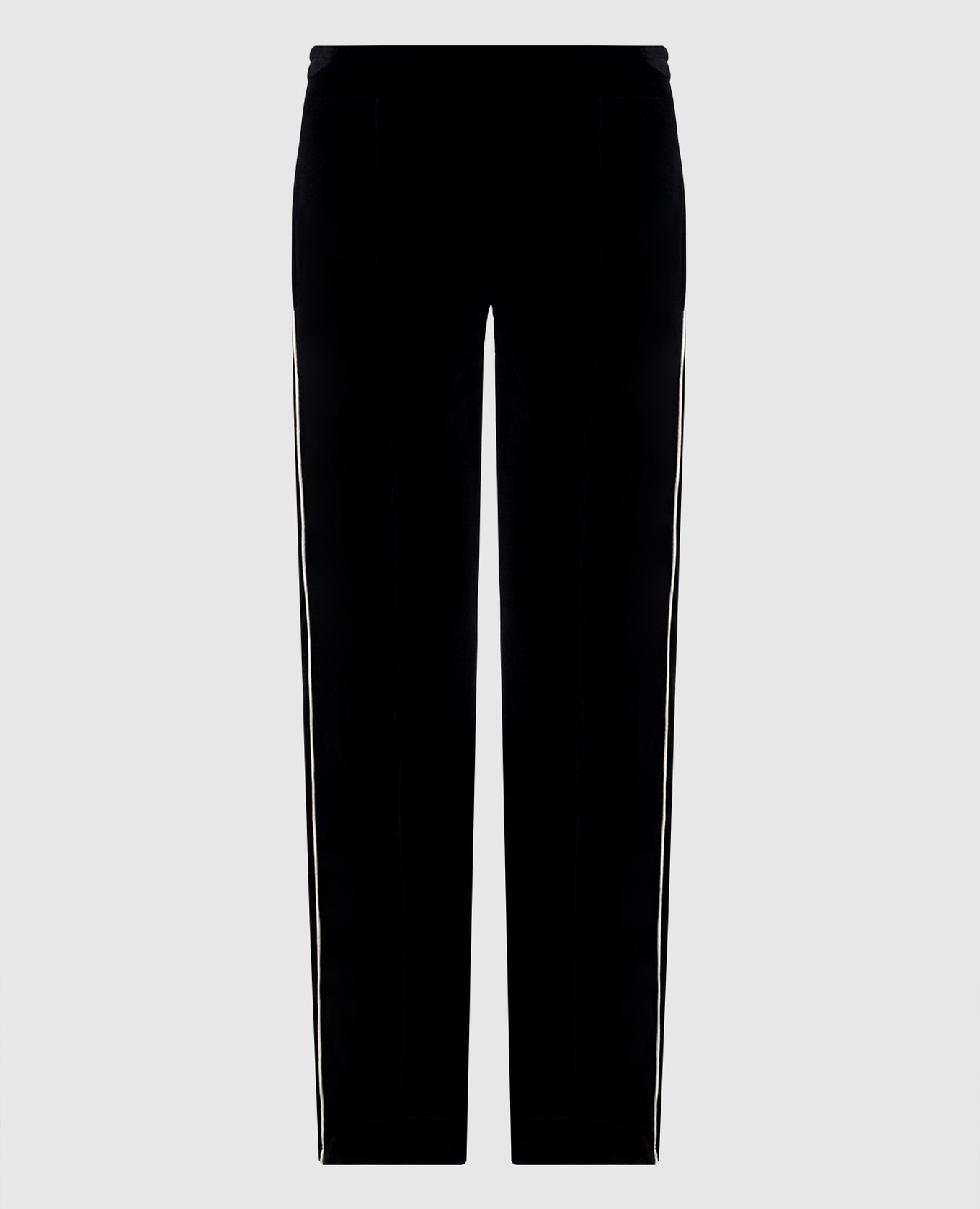 

Черные бархатные спортивные штаны, Черный, Спортивные штаны