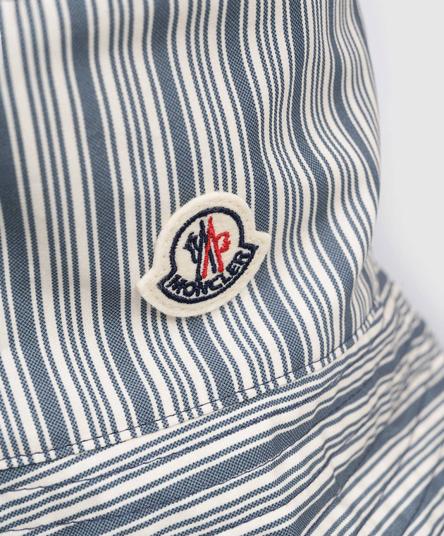 Moncler Двухсторонняя панама с нашивкой логотипа L10913B00042M9687 изображение 4