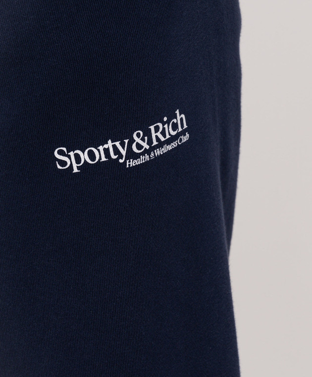 Sporty & Rich Синій спортивний костюм ST095710087BL106PA0707 зображення 4