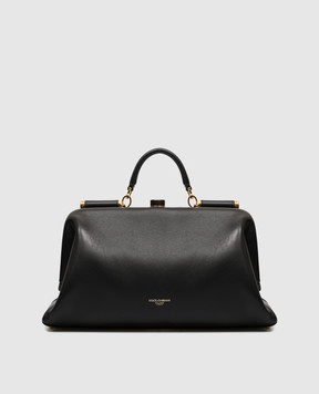 Dolce&Gabbana Черная кожаная сумка Grandma BB7992BF984