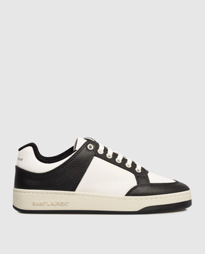 Saint Laurent Шкіряні кросівки SL/61 з перфорацією 713602AAAWR