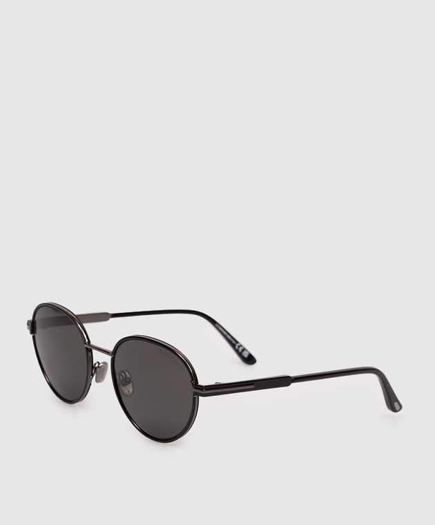 Tom Ford Чорні сонцезахисні окуляри JET FT1339 зображення 3