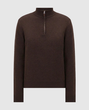 Cashmere&Whiskey Коричневий джемпер з кашеміру MU866A1312525R