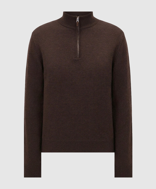 Cashmere&Whiskey Коричневий джемпер з кашеміру MU866A1312525R