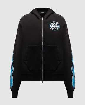 AMIRI Чорна спортивна куртка MA Flames AMTOJR1113