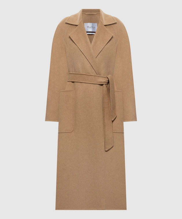 Max Mara Бежеве пальто READY з кашеміру MXMREADY