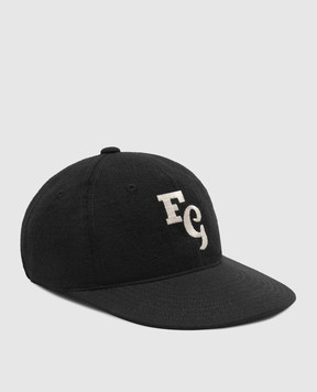 Fear of God Черная кепка с вышивкой логотипа монограммы FG9M709901WOTW