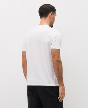 Tom Ford Біла футболка із шовком JCS022JMC084