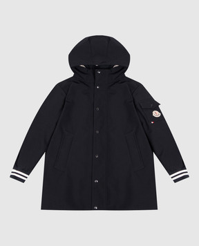 Moncler ENFANT Детская синяя пуховая парка Ever L29541C000035983X