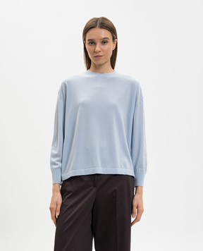 Agnona Голубой джемпер из шерсти K1110680B180P