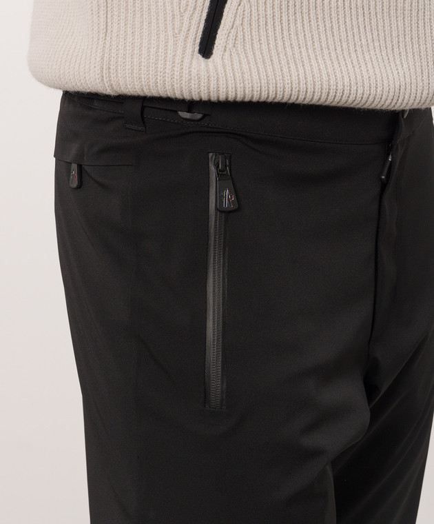 Moncler Grenoble Чорні гірськолижні штани L20972G0000753066 зображення 5