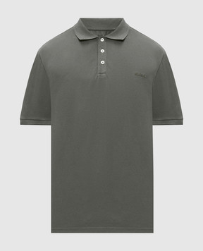 Woolrich Поло цвета хаки с вышивкой логотипа CFWOPO0065MRUT1483