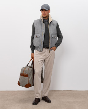 Brunello Cucinelli Зеленый джемпер из кашемира M2200124