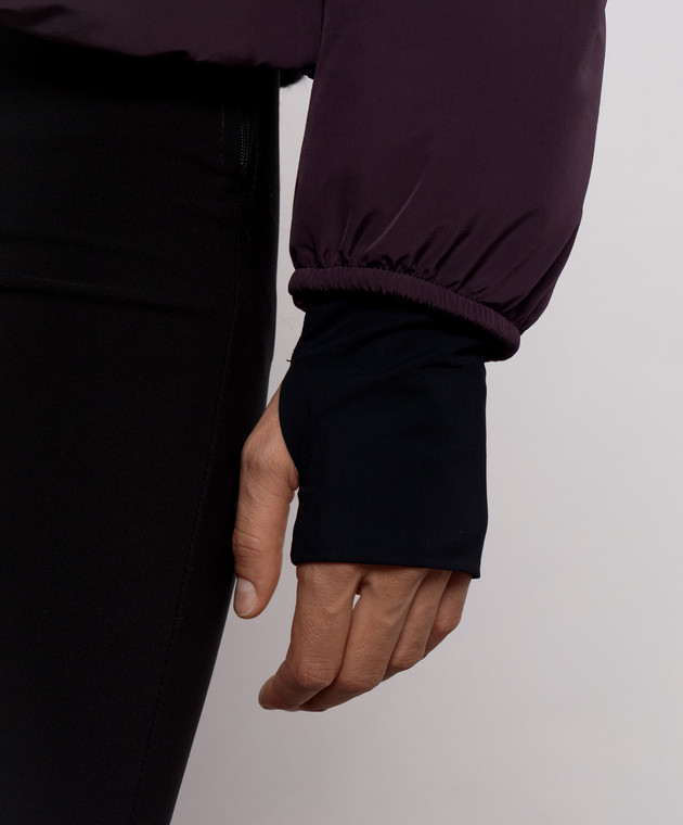 Herno Фиолетовая пуховая куртка PI002230D12590SZ изображение 5
