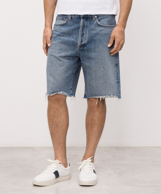 AGOLDE Сині джинсові шорти Anson A6761371 зображення 3