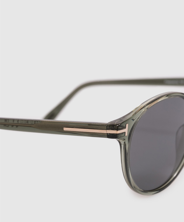 Tom Ford Зелені сонцезахисні окуляри FT1331 зображення 4