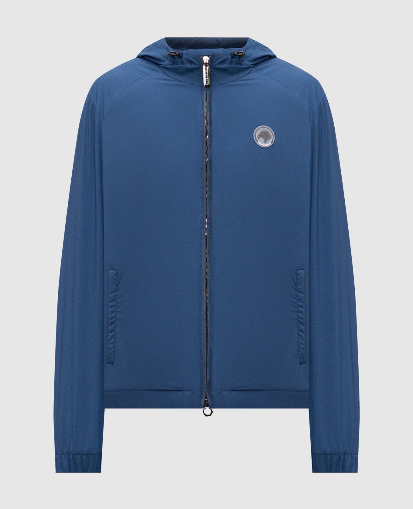 Синяя ветровка