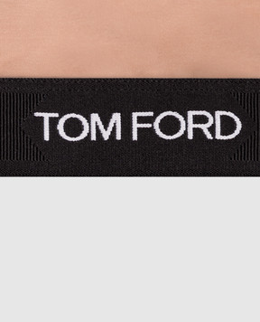 Tom Ford Бежевый топ BRJ016JEX011