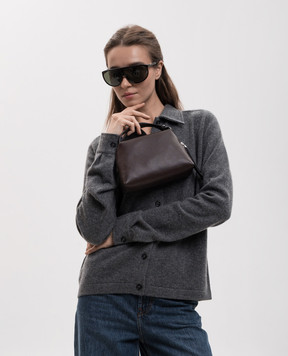 Gianni Chiarini Коричнева шкіряна сумка Alifa BS8145COMMGRN