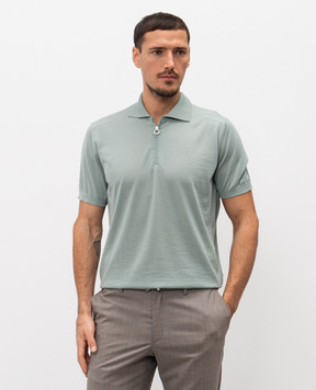 Stefano Ricci Зелене поло з кашеміру W505020P32W26101