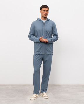 Zimmerli Синие спортивные штаны 135721143555