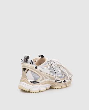 Off-White Комбіновані кросівки Be Right Back Mesh з фактурним логотипом OWIA289S26FAB001