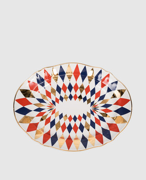 Bitossi Home Біле порцелянове сервірувальне блюдо ABR01095