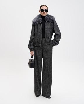Dolce&Gabbana Брюки с шерстью в узор FTC31TFCBAJ