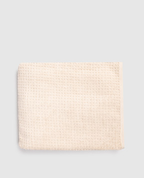 L'Appartement Махровий бежевий рушник Texture TEXTURECOTTONBATHTOWEL