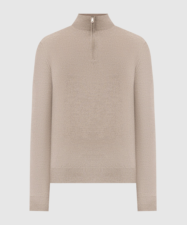 Cashmere&Whiskey Бежевий джемпер 77397