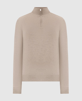 Cashmere&Whiskey Бежевый джемпер 77397