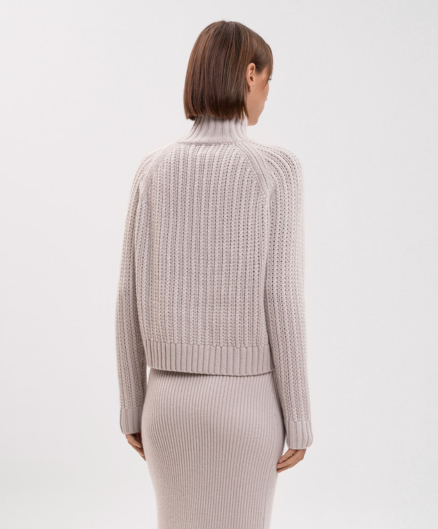 Allude Бежевий светр з вовни і кашеміру 26517092 зображення 4